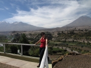 okolice Arequipy - widok na wulkany 